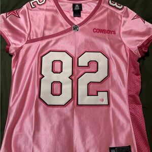 Women’s Reebok Pink Dallas Cowboys Jersey- L